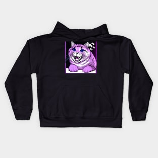 laughing cat Kids Hoodie